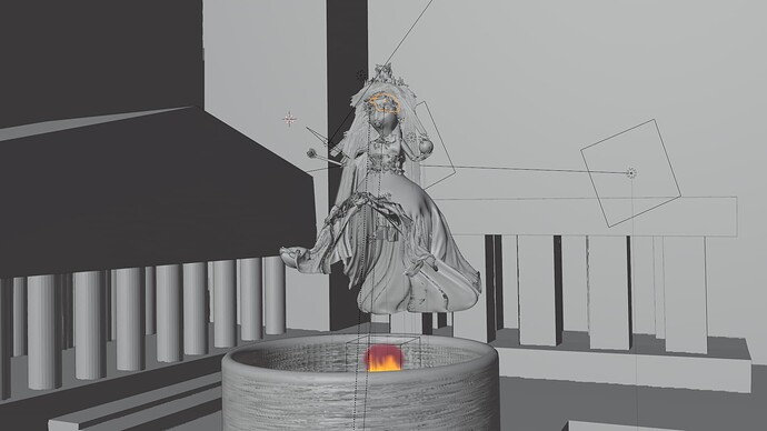 Queen Persephone WC-Solid Render