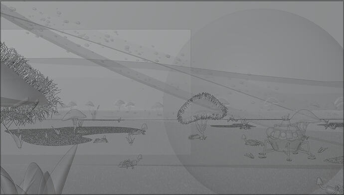 MC Alien Planet solid view